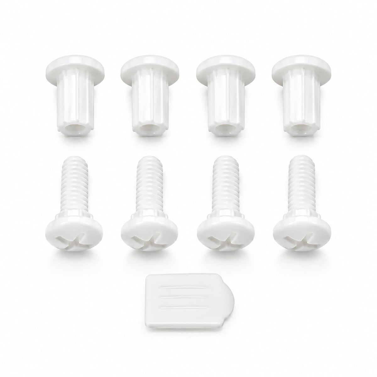 Tornillos de plástico de repuesto para SKYROKU modelo 8838 8839 8898 8899 8899 Pro asiento de entrenamiento para orinal