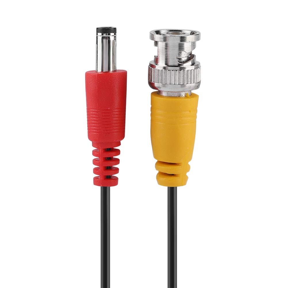 Cable de Alimentación de Video BNC, para de Monitoreo de Cámaras de Vigilancia Por CCTV DVR, Cables Bnc Todo en, Conector de 2.1mm DC (5m, 10m, 15m, 20m)(20m)