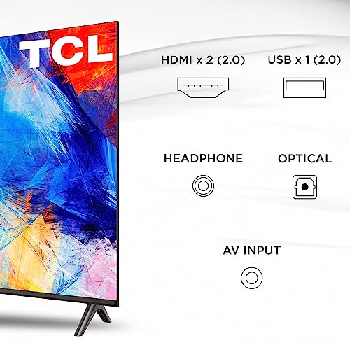 TCL Smart TV Pantalla 32" 32S230A Android TV FHD 2K Compatible con Alexa