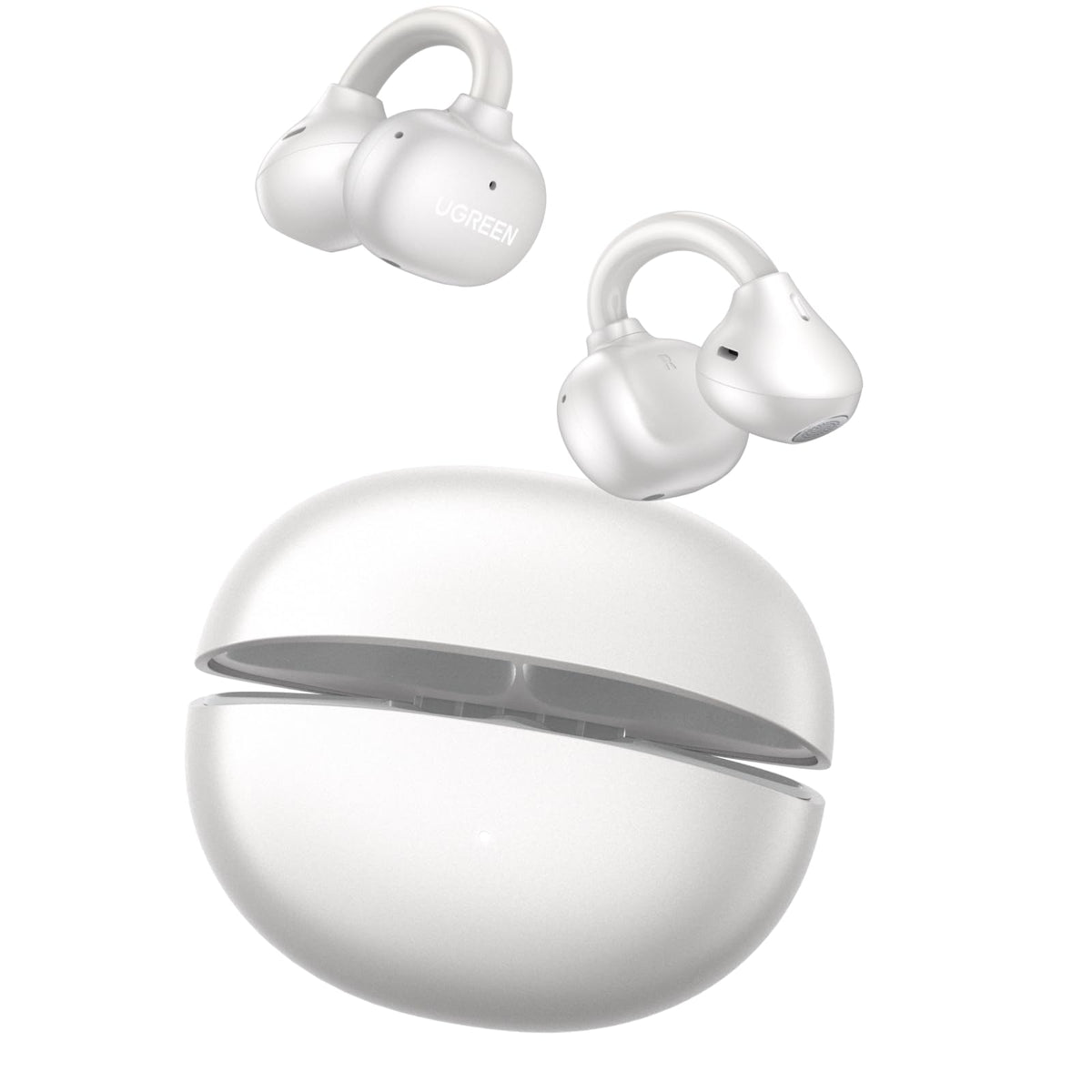 Audífonos Inalámbricos UGREEN Blanco con 4 Micrófonos y Control por App