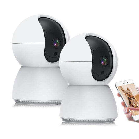 Cámara de Seguridad EASYTAO TV-628 2K 3MP WiFi con Audio Bidireccional y Visión Nocturna Compatible con Alexa