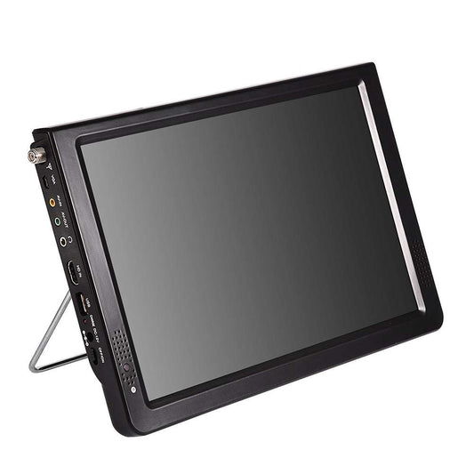Televisión Portátil Pomya 12 Pulgadas Negro ATSC TV Digital 1080P HD HDMI Reproductor de Video para Auto y Casa