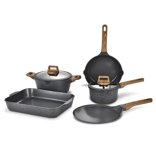 Batería De Cocina Sofia Ceramic con Utensilios de Cocina 12 Piezas