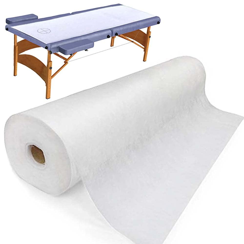 Sábana Desechable Karlash Blanca Rollo de 30g Gruesa para Mesa de Masaje