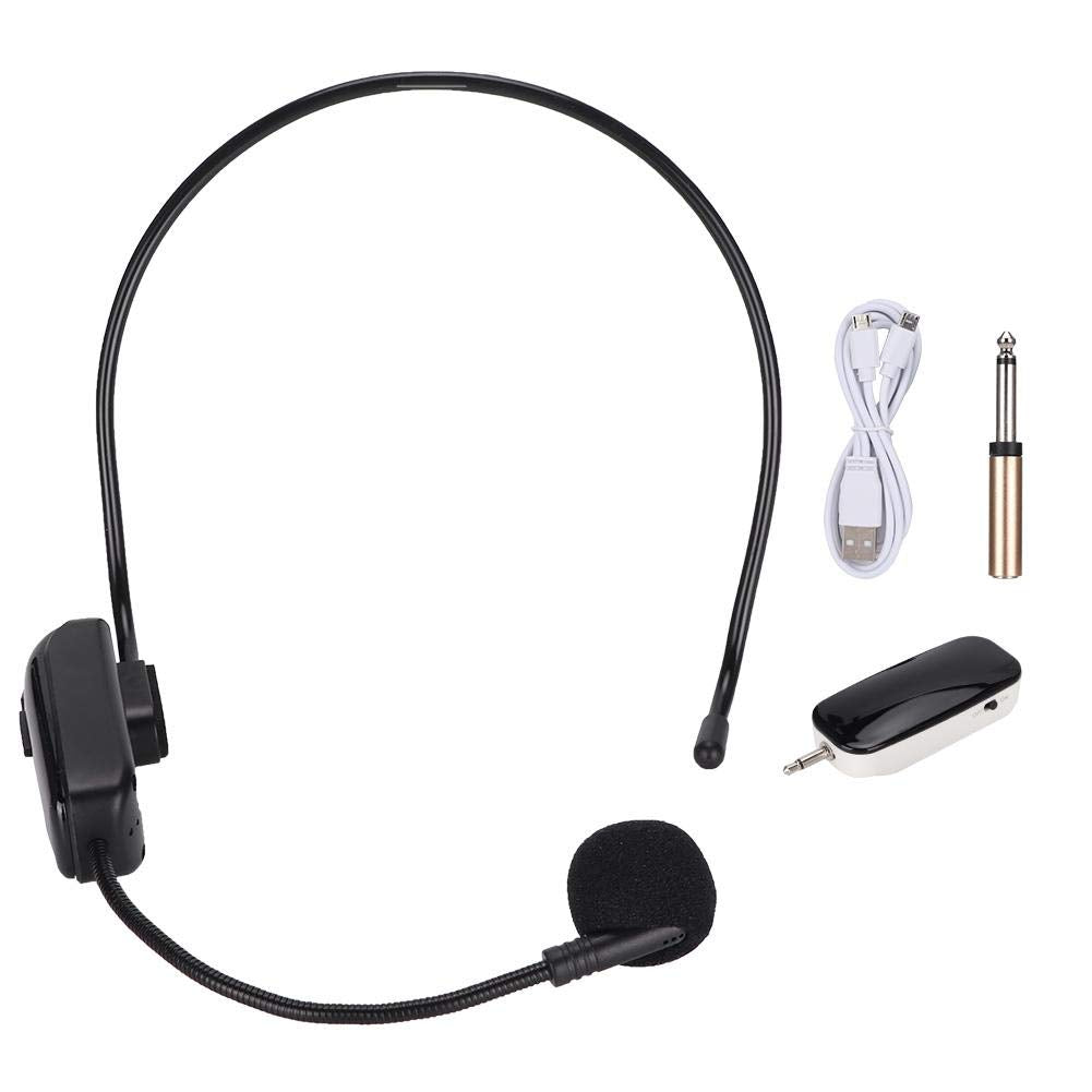 Auriculares Inalámbricos Bluetooth Pomya con Micrófono UHF para Enseñanza y Reuniones