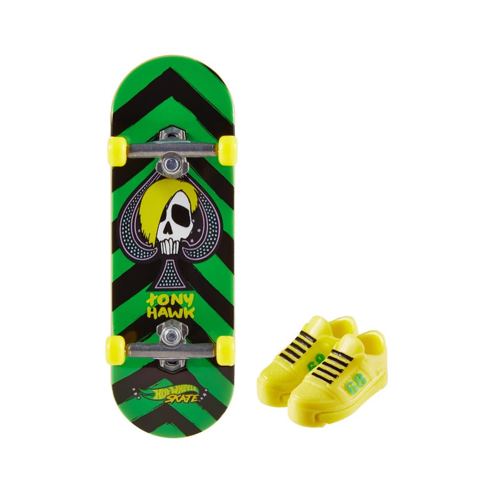 Hot Wheels Skate Vehículo de Juguete Patineta Soilder Grind™ con Tenis para niños de 5 años en adelante