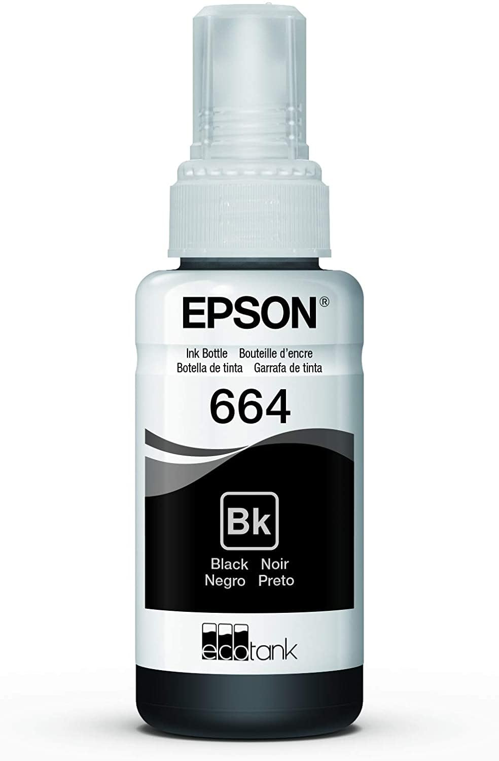 Botella de Tinta Epson Ecofit Negro T664