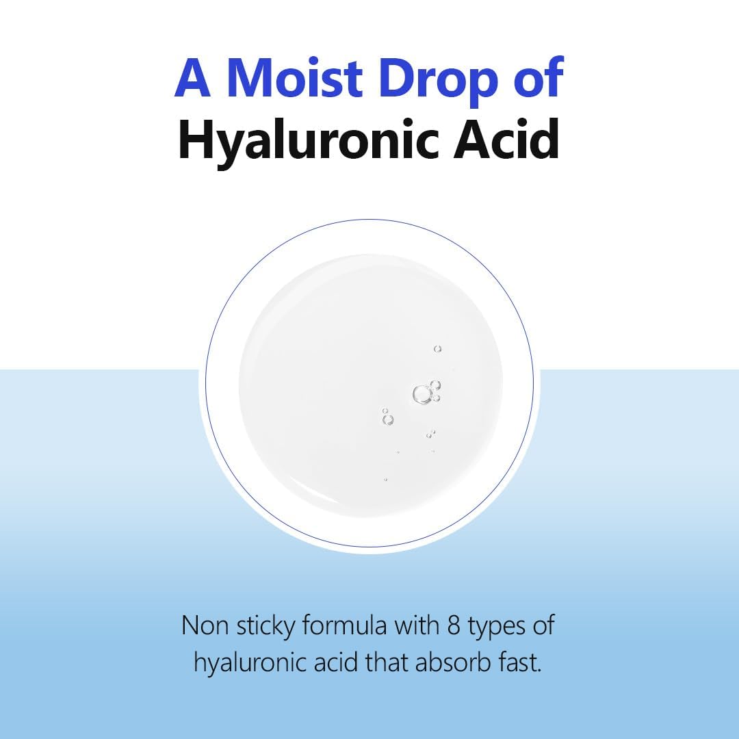 ISNTREE Hyaluronic Acid Water Essence 50 ml, Serum Facial de Ácido Hialurónico para hidratar profundamente la piel