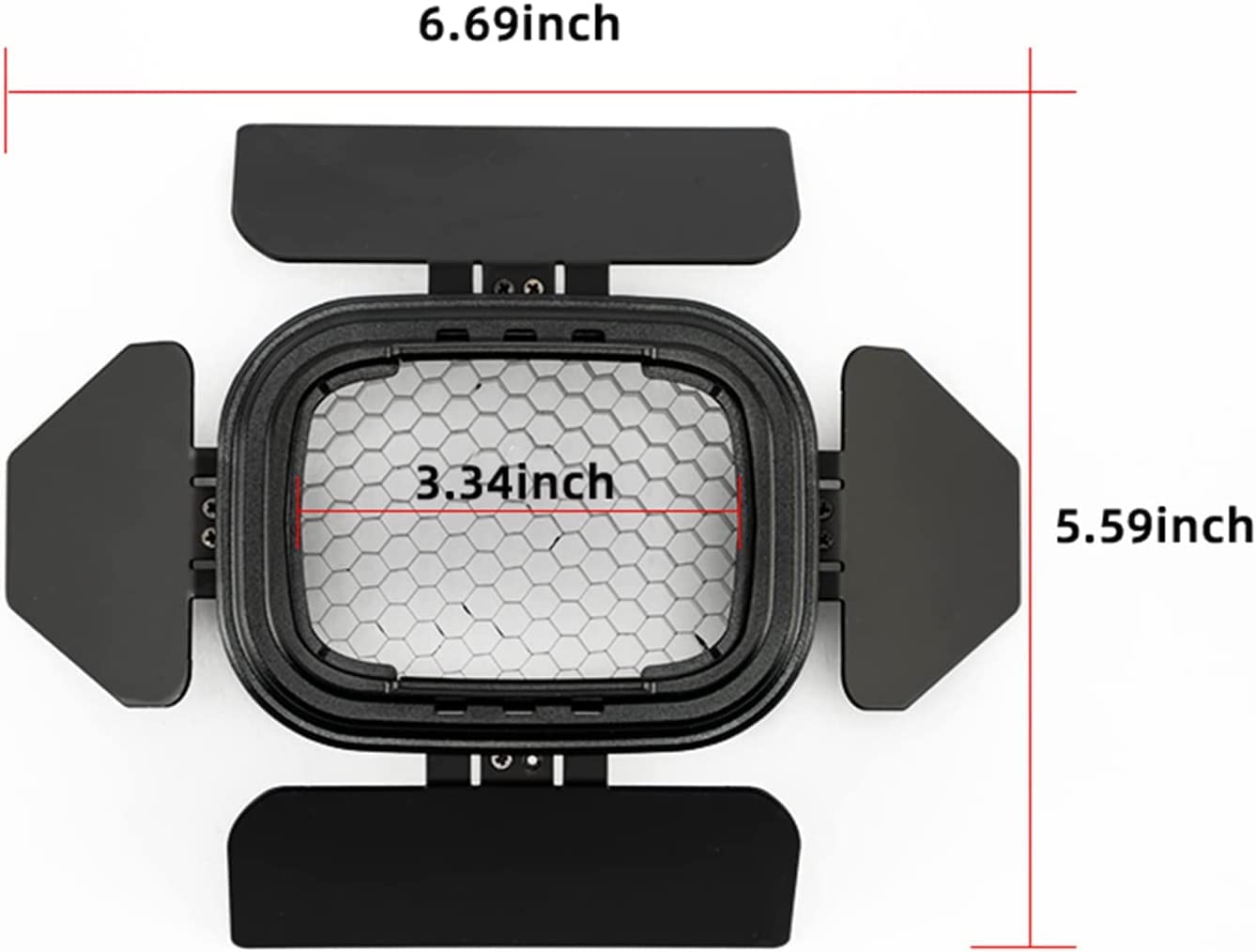 Godox Studio Luz estroboscópica estándar 55 mm Beauty Dish Bowens Reflector para Flash Monolight sk400 de400