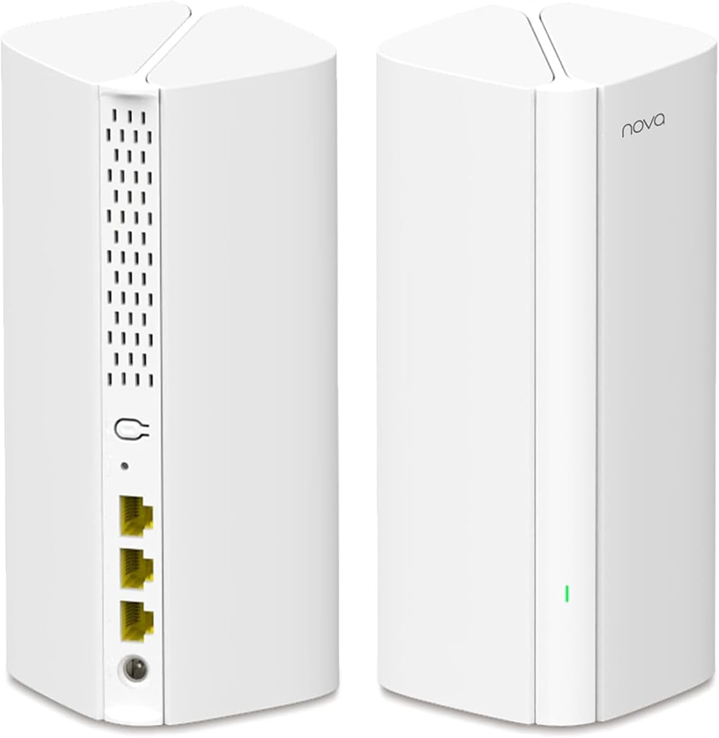Sistema de Malla WiFi 6 Tenda Nova EX12 AX3000 Gigabit Blanco para Hogar Inteligente 2-Pack