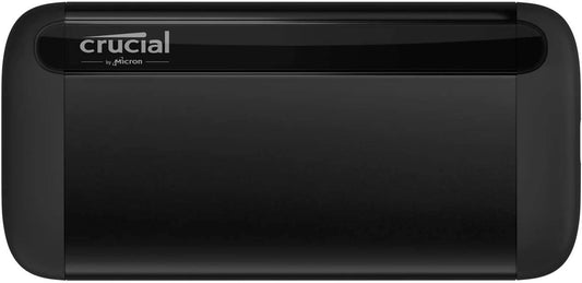 Crucial X8 SSD portátil de 2 TB – hasta 1050 MB/s – PC y Mac – USB 3.2 Unidad de Estado sólido Externa – CT2000X8SSD9