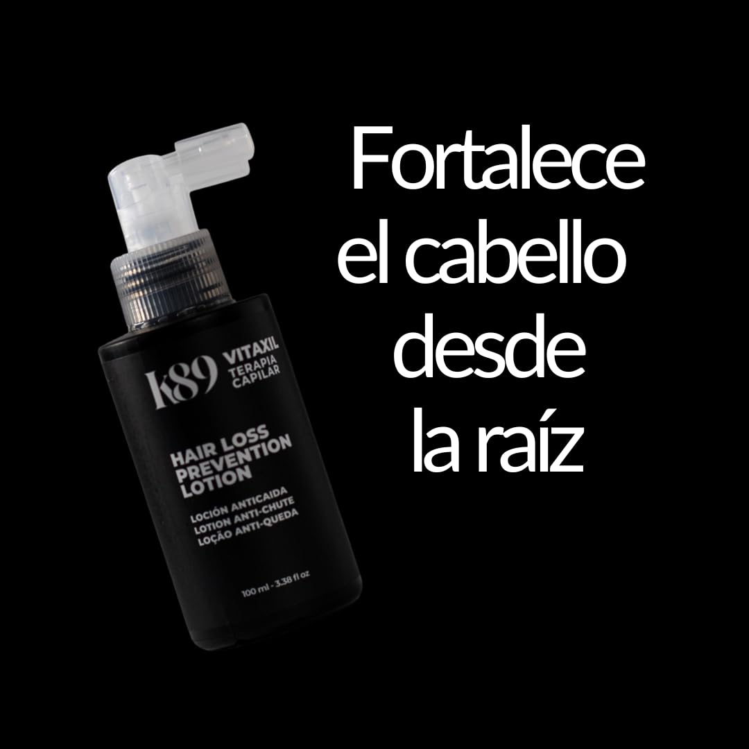 Tónico Anticaída K89 Hair Expert Vitaxil 100ml para el Crecimiento del Cabello