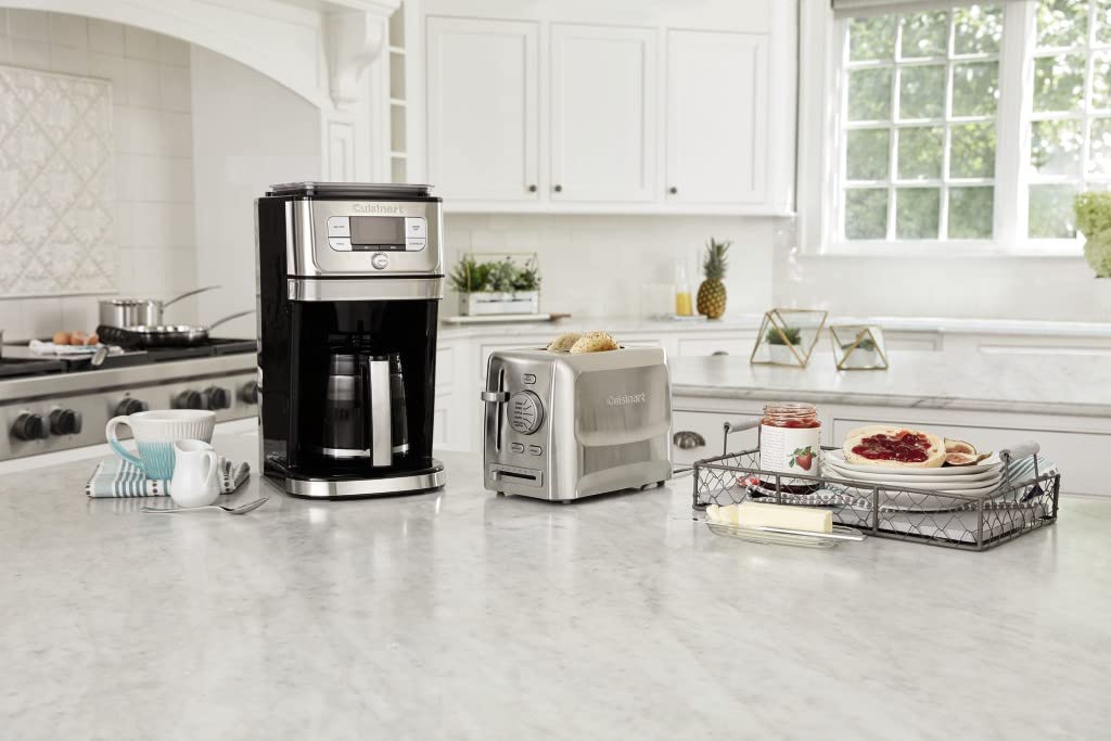 Tostador dos panes de acero Cuisinart CPT-620, Compacto, Plata