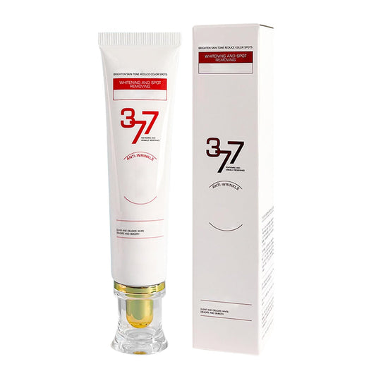 Crema Antiarrugas Rejuvenecedora con Péptidos y Colágeno para Rostro - Tratamiento Facial Reafirmante 377, 30ml