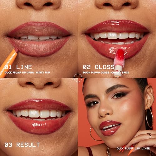 Delineador de Labios Duck Plump de Nyx Professional Makeup, Tono Swollen Spice