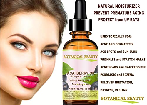 Aceite Orgánico de Acai Premium para Piel, Cabello y Uñas - Tratamiento Natural | Tienda de Productos Orgánicos
