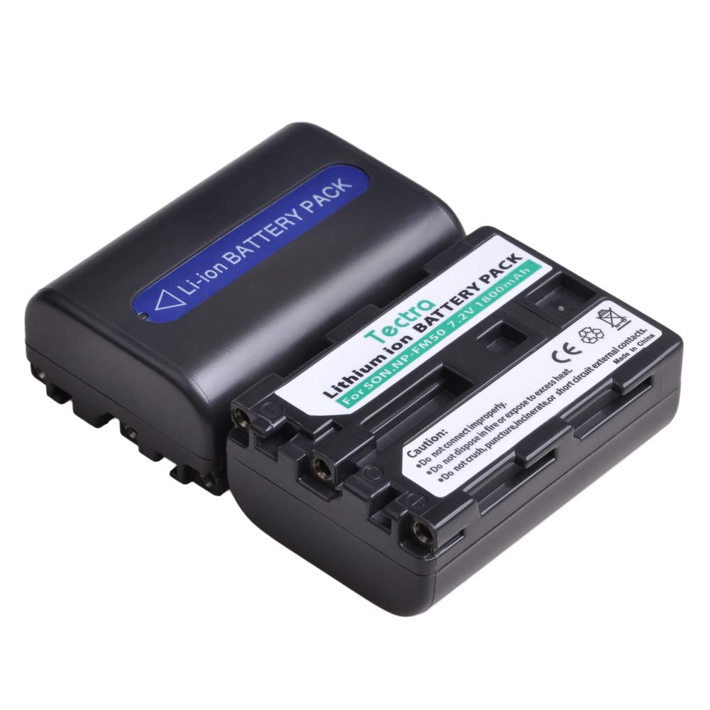 Batería y Cargador Tectra Sony TRV para Cámara (2 Unidades)
