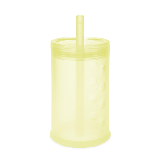 Taza de Entrenamiento Olababy Transparente con Pajita para Niños Pequeños