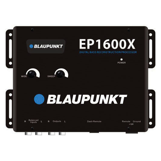 BLAUPUNKT EP1600X EP1600X Procesador digital de graves con control remoto (negro)