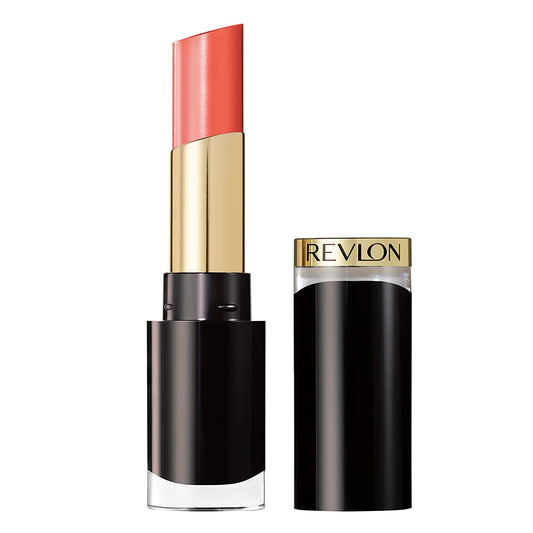 Lápiz Labial Revlon Super Lustrous Glass Shine tono Dewy peach