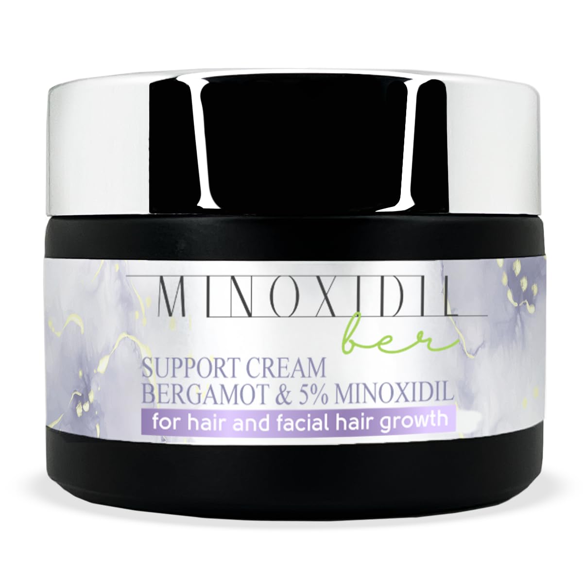 Crema Auxiliar Crecimiento con Bergamota y Minoxidil 5%