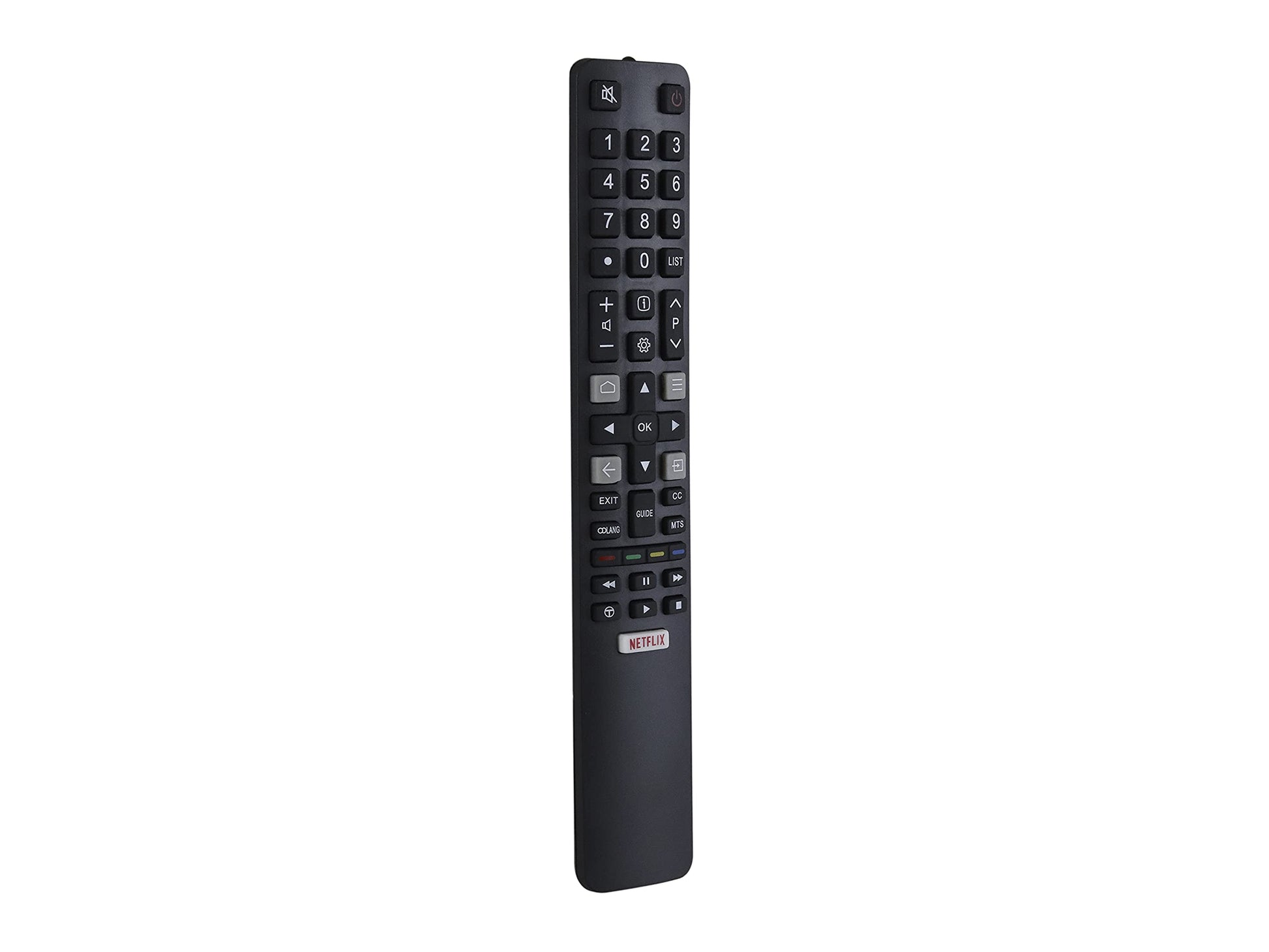 LIDERT Control Compatible con TCL Rc208 Yli7 Smart TV Netflix