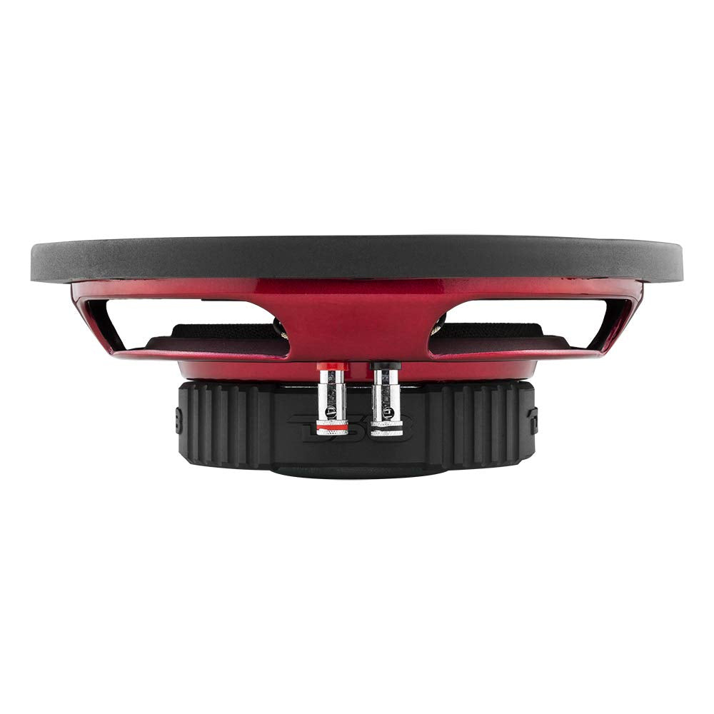 DS18 SRW10.4 Subwoofer de Coche Poco Profundo de 10 Pulgadas, 400 vatios, Bobina de Voz única, 4 ohmios (1 Altavoz)