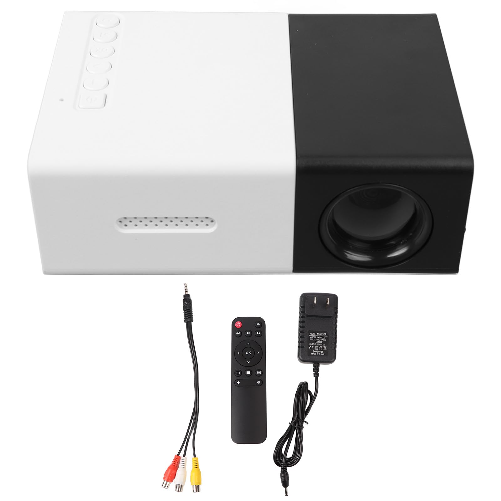 Proyector Portátil Zunate LED Full HD 1080P para Cine en Casa