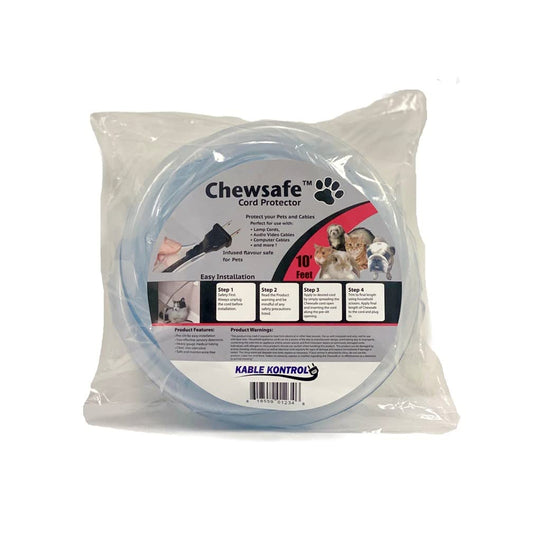 Chewsafe Cord Cover Discourages Pets That Chew