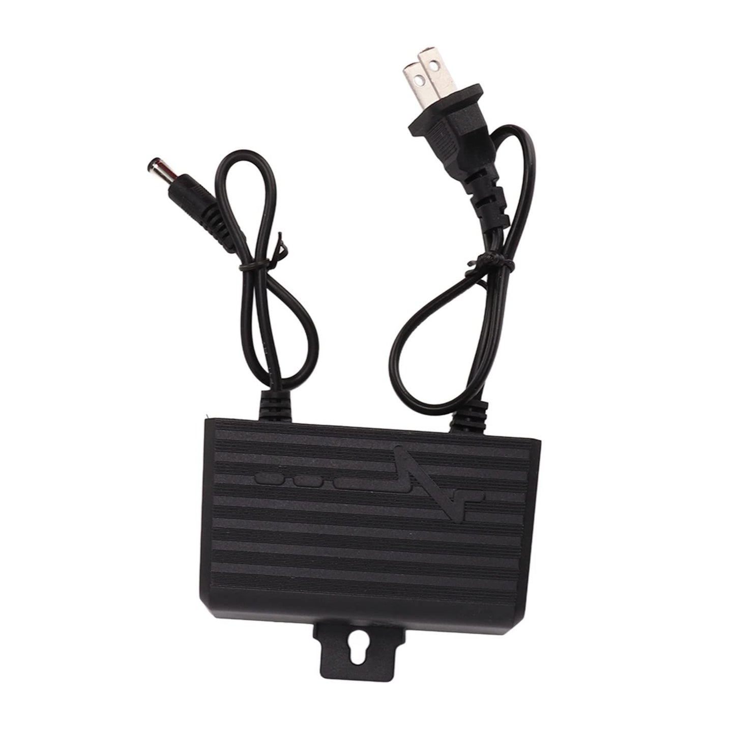 Enchufe de Fuente de Alimentación, Protección contra la Lluvia Al Aire Libre 12V 2A Adaptador a Prueba de Herrumbre para Cámaras de Vigilancia Monitor (Enchufe de EE. UU.)