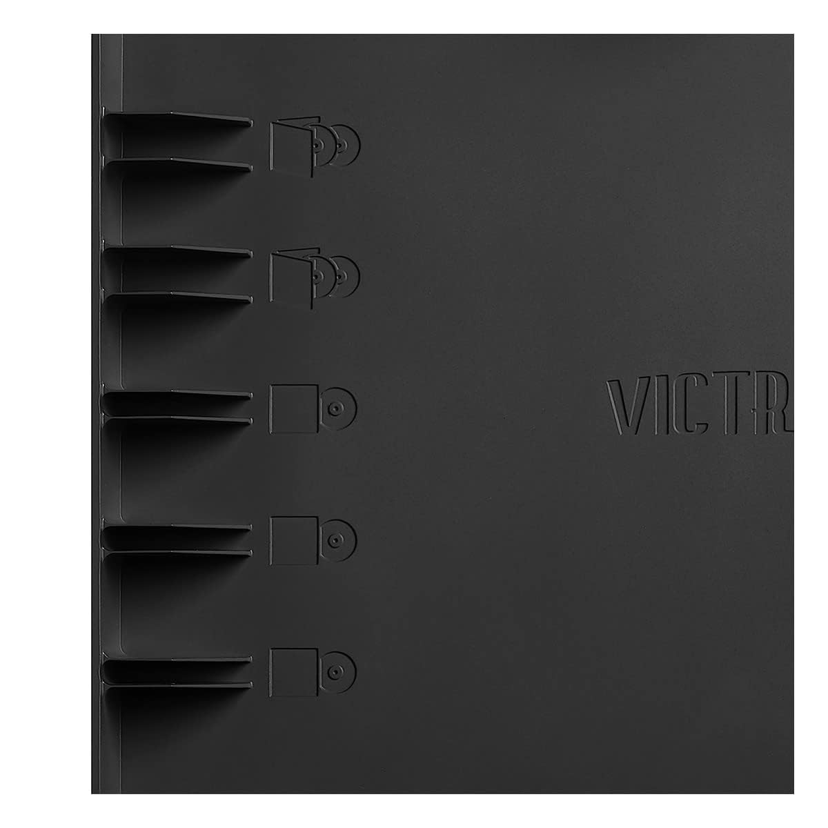 Tocadiscos Portátil Victrola Revolution GO Negro 3 Velocidades Bluetooth con Altavoces Integrados