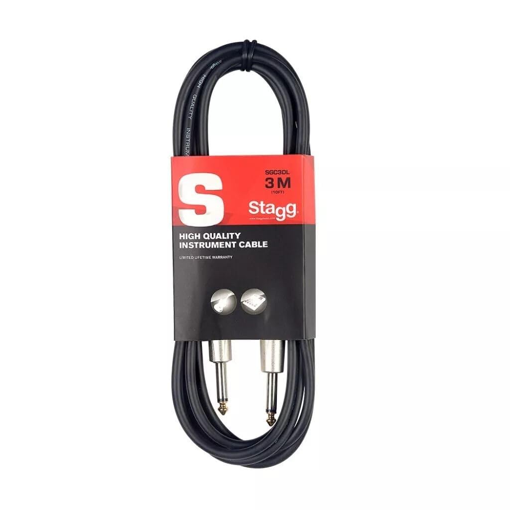 Cable para Instrumentos Stagg Serie S Deluxe 10 ft