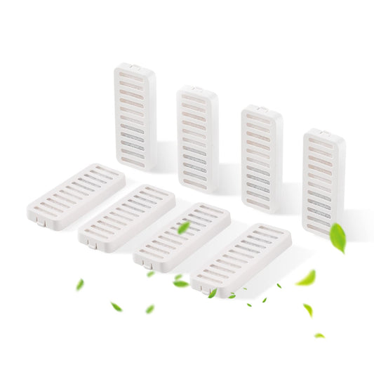 JEERAMIA - Filtros de repuesto para fuente de agua para gatos, 8 unidades