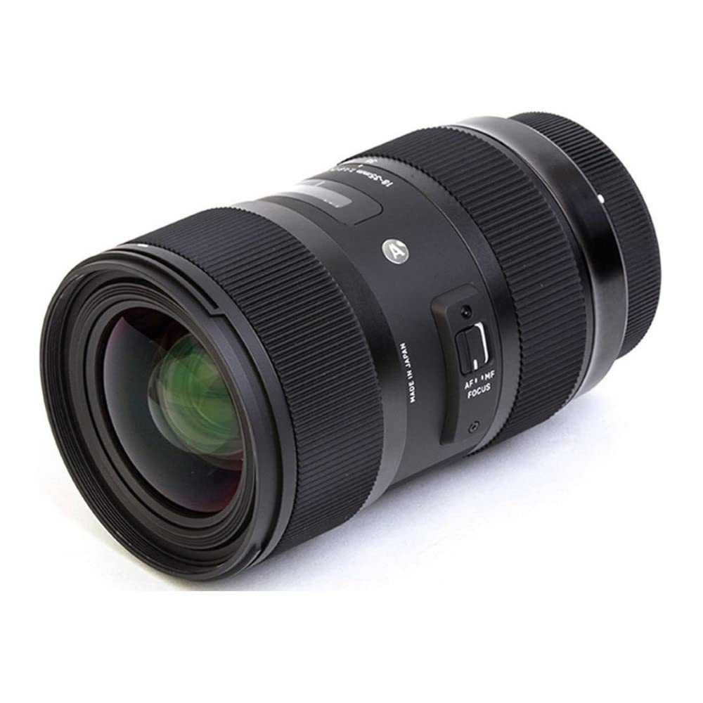 SIGMA - Lente Art DC HSM F1.8 de 18-35 mm para Canon