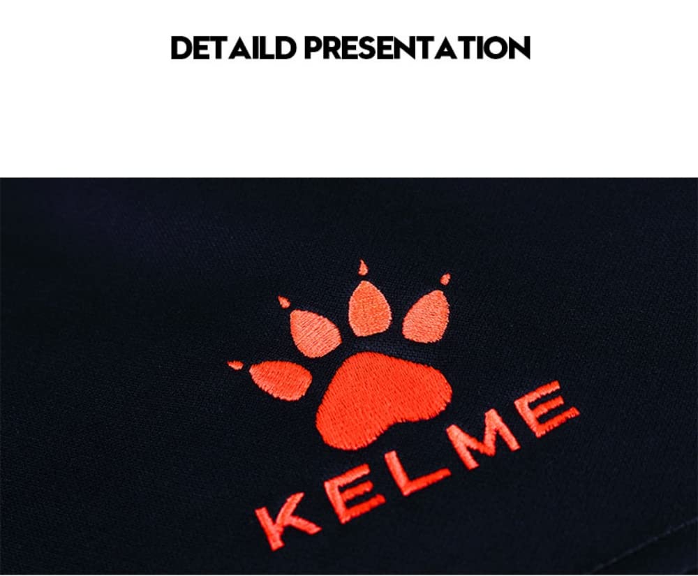 KELME Pantalones de fútbol Goalkeeper Pro con protecciones para niños - Azul oscuro, 8 años
