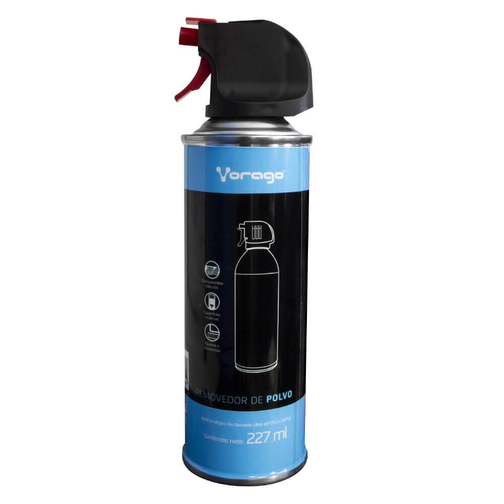 Aire Comprimido Vorago CLN-106 227 ml Removedor de Polvo para Limpieza de Componentes