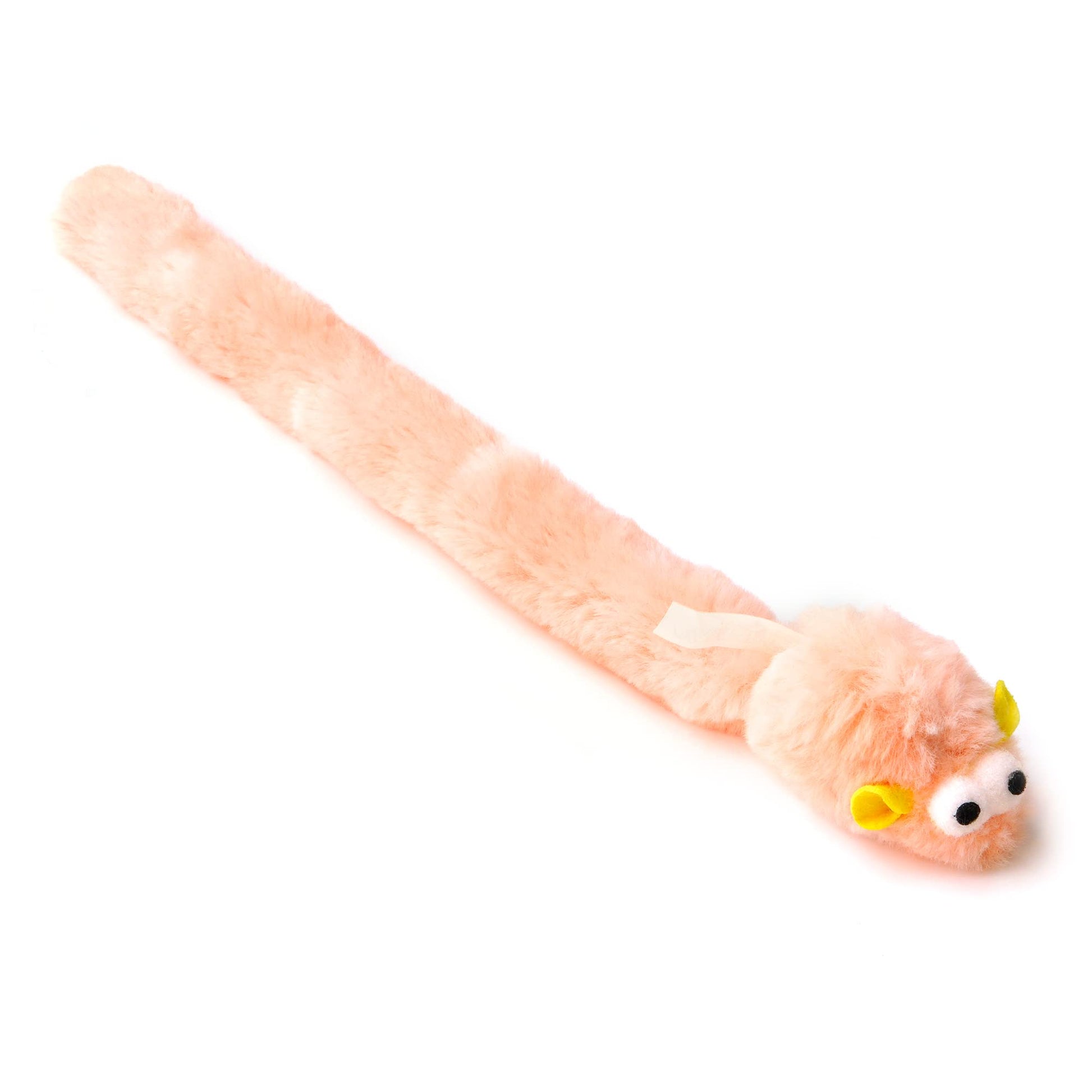 Chiwava 4 Paquetes de 15 Pulgadas de Largo Suave Felpa Gatos Juguetes Ratones con Sonido de Campana, pequeño Mouse de Actividad Interactivo