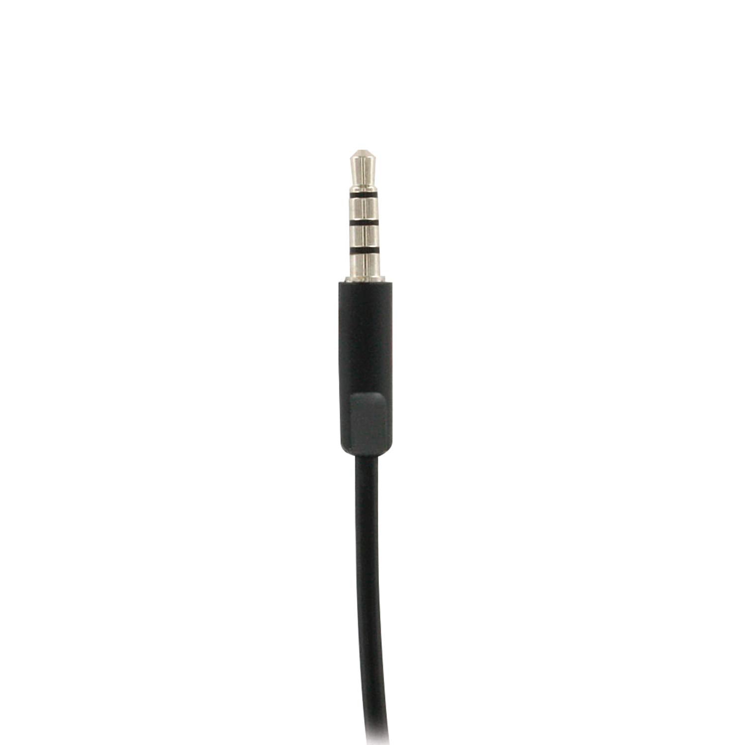 Logitech H151 Diadema con Cable, Sonido Estéreo con Micrófono Giratorio, Jack 3,5mm, Controles Integrados, PC/Mac/Portátil/Tablet/Smartphone - Negro