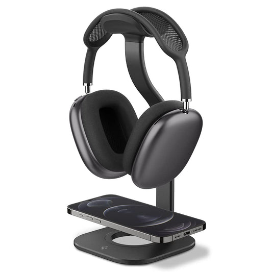 Soporte para Auriculares Spigen Gris Espacial MagFit Universal