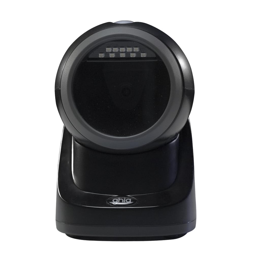 Lector de Códigos de Barra GHIA Omnidireccional USB GSOM3 Compatibilidad QR 2D