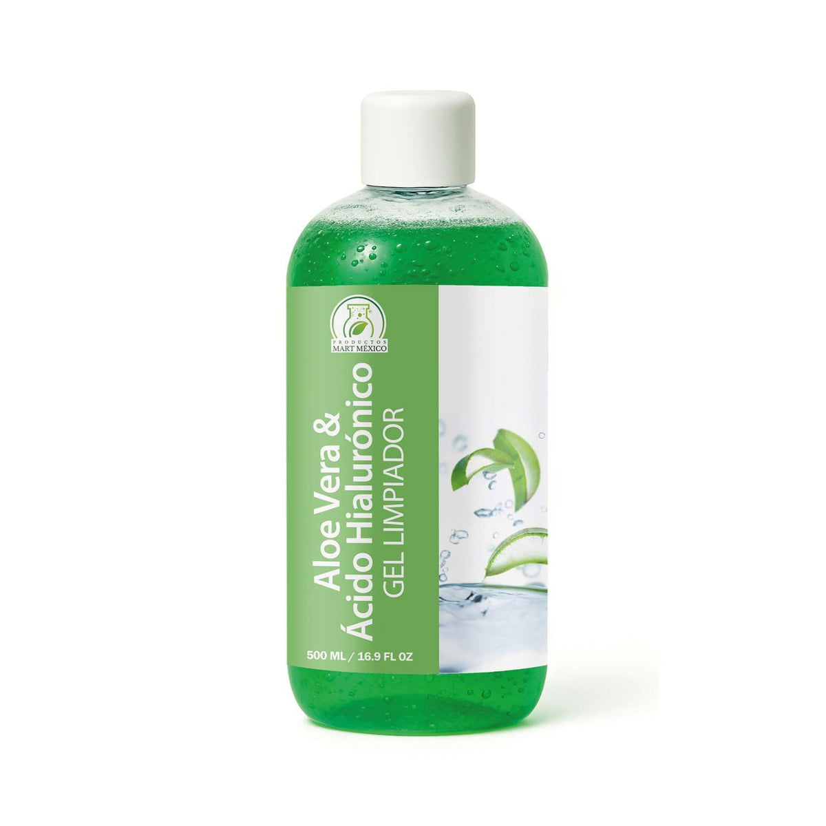 Gel Limpiador De Aloe Vera & Ácido Hialurónico Refresca 500ml Productos Mart Mexico