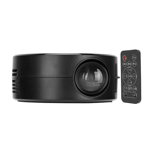 Hilitand Mini 1080P, de Películas Portátil con Interfaz Enriquecida y Altavoz Incorporado de Cine en Casa Portátil Al Aire Libre para Teléfono Inteligente