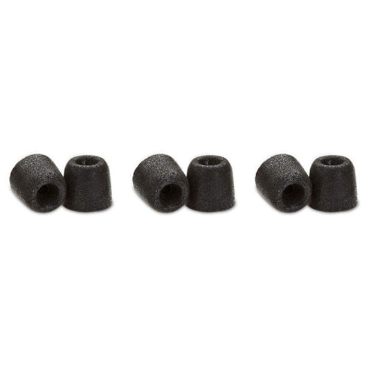 Comply T-400 Isolation Earphone Tips (Black, 3 Pairs, Large)
