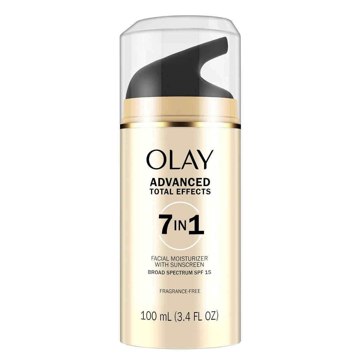 Olay Crema hidratante Advanced Total Effects FPS 15, 3,4 fl oz