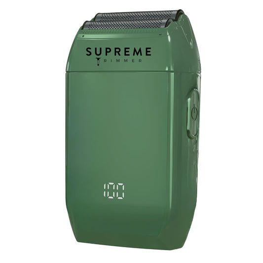 Afeitadora Eléctrica Supreme Trimmer Crunch STF602 Impermeable de Doble Lámina para Hombre