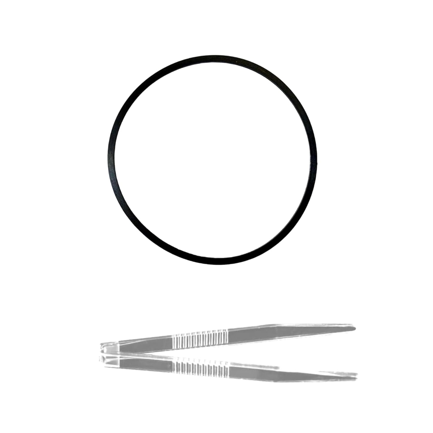 KOMITASUI - Correas de repuesto para Sony CDP-433 CDP-C315 CDP-C322 CDP-C422 CDP-C425 CDP-C77ES con pinzas