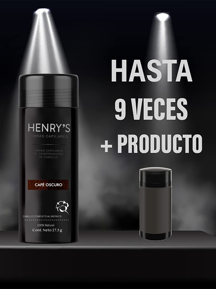 Fibras Capilares, KIT CASTAÑO OSCURO, Solución para la Calvicie, Caida de Cabello, Alopecia o falta de Volumen. 27.5 gramos. Fibras de Construcción de Cabello. Ideal para el Cabello Delgado. Fibras de Algodón 100% Natural. Voluminizador y texturizador de