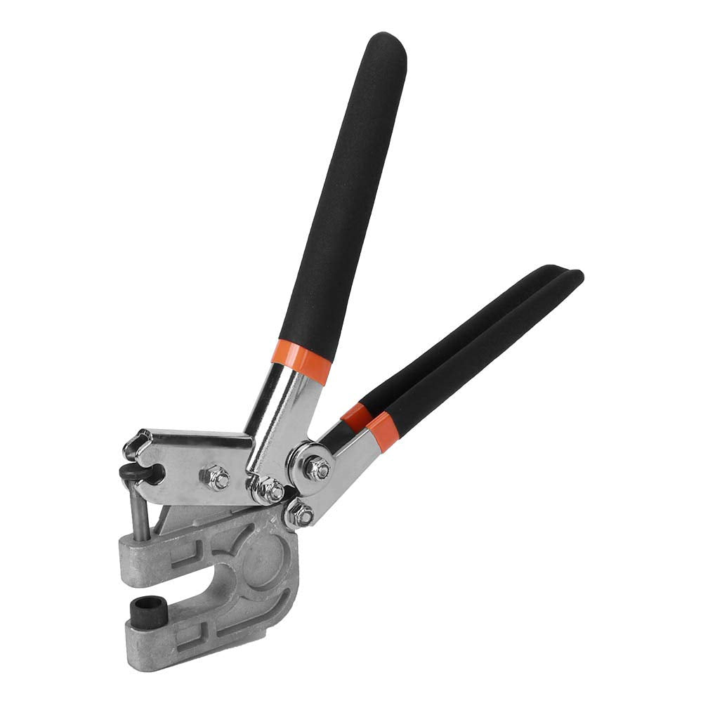 Alicates para engarzar pernos, herramienta de mano para sujetar el encuadre de enmarcado con bloqueo de perforación, herramienta para perforar el tablero de la quilla, 270 mm