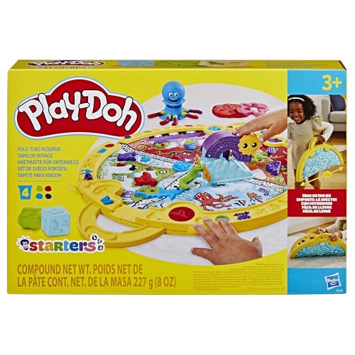 Set de Juego Portátil Play Doh con 19 Accesorios para Niños y Niñas