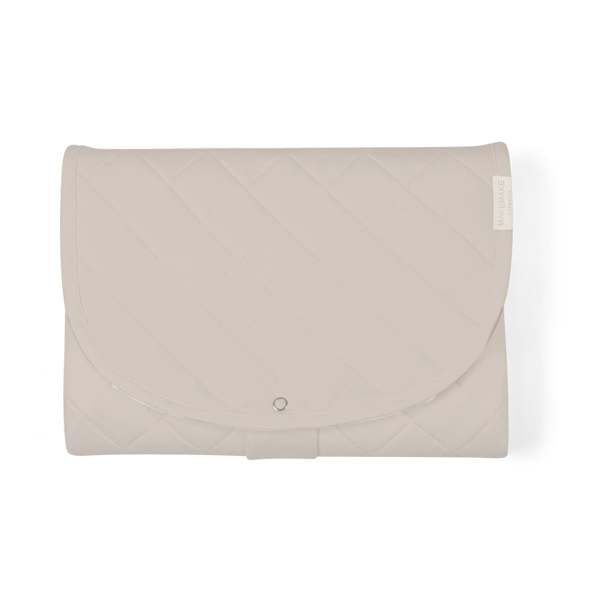 Makemake Organics - Cambiador portátil orgánico de algodón orgánico certificado GOTS - Cambiador portátil de pañales para cambio de pañales, kit de estación de cambio de embrague, almohadilla de viaje